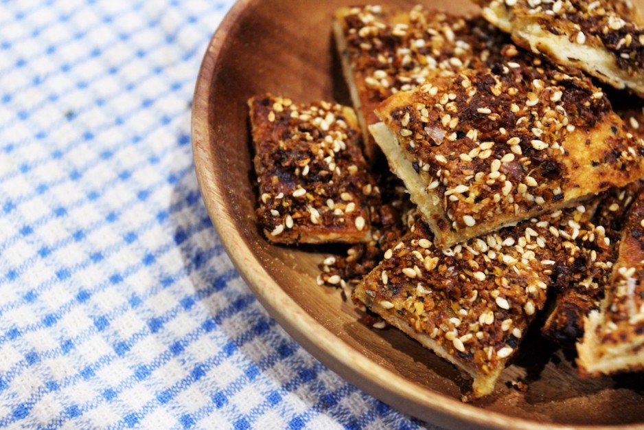 Nuts About Life Pic 1 - Our homemade Zatar Bread