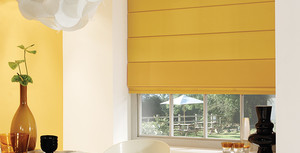 Aesthetic Blinds and Design Pic 2 - Roman Blinds are soft and traditional