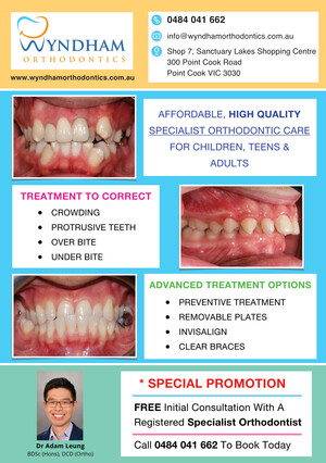 Wyndham Orthodontics Pic 2 - Specialist Orthodontists crossbite underbite deep bite point cook