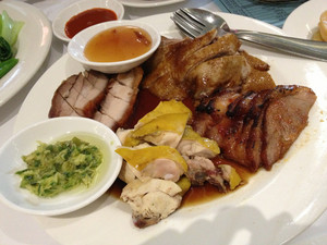 Cafe China Pic 2 - Roasted Platter Cantonese style Antipasto