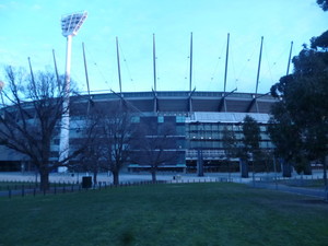 Melbourne Cricket Ground Pic 5 - A quiet Saturday during the football season