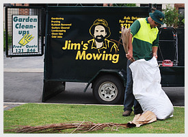 Jim's Mowing Pic 1 - heading