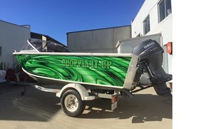 Dimensional Signs Pic 4 - Boat wraps and names or rego