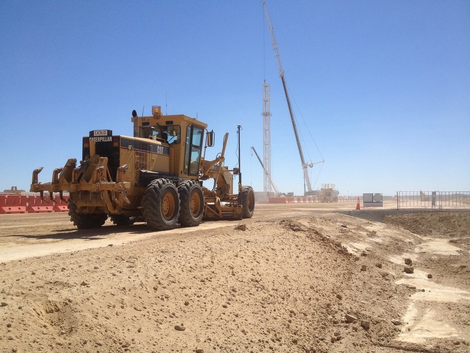 TH GRADER HIRE PTY LTD Pic 1 - Mining site with TH Graders