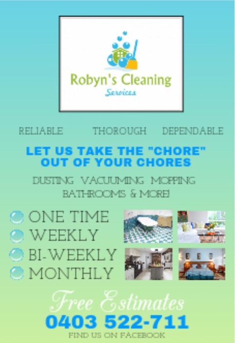 Robyn's Cleaning Services Pic 1