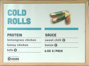 Miss Mai Pic 3 - Menu cold rolls