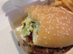 McDonald's Pic 4 - Too yummy to wait for a photo before biting in