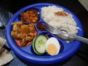 Jimmy's Recipe Pic 2 - Curry chicken Nasi Lemak