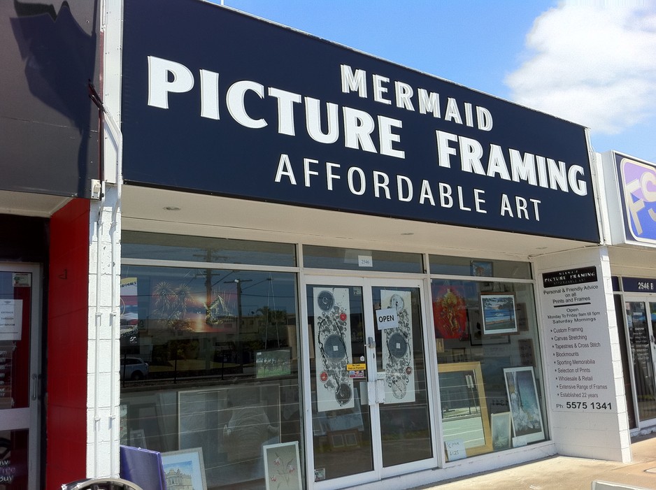 Mermaid Picture Framing Pic 1