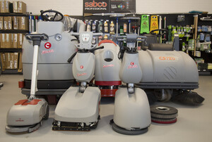 Commercial Cleaning Equipment Pic 4 - Our trusted cleaning equipment brands include Comac Tennant Karhcer Duplex Numatic Sebo Makita Haaga and more