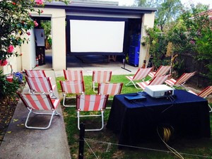 Backyard Movie Nights Pic 3 - Backyard Movie Nights Bring the ultimate outdoor cinema experience to your very own backyard Outdoor Movie Nights