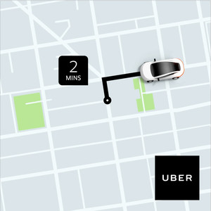 Uber Pic 2 - Track the location of your ride