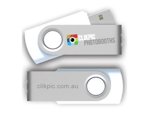 Clikpic Photo Booths PTY LTD Pic 4 - We provide a USB with a the photostrips in our package