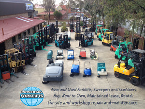 Universal Forklifts Pic 5 - Yard photo