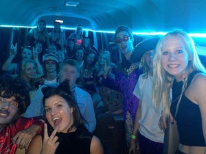 Party Shuttle Bus Sydney Pic 2 - Inside bus party