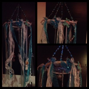 Dreamcatchers by Monsoon Nights Pic 4 - Baby boy hanging crystal mobile 80