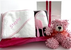 Bubwear Pic 4 - Betty Bear Bath Hamper Pink