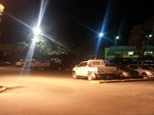 Petrie Hotel Pic 2 - Huge carpark