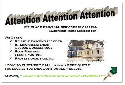 Joe Black Painting Services Pic 1