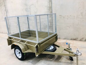 Aus Trailer Hire Pic 4 - 6x4 cage trailer