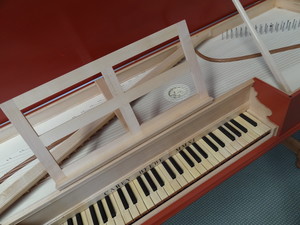 Carey Beebe Harpsichords Pic 2 - Italian Virginal Carey Beebe 2011