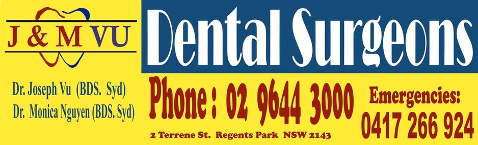 J & M Vu Dental Surgeons Pic 1 - Cnr Amy and Terrene St Regents Park NSW 2143