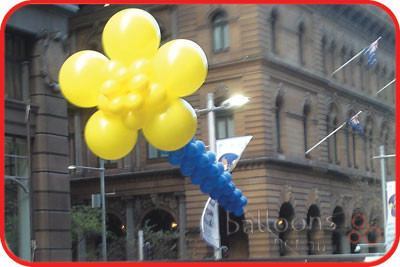 Balloons.net.au Pic 1 - Balloon flowers