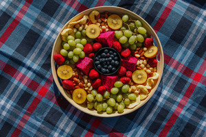 Melbourne Picnic Packages Pic 4 - Fruit charcuterie in the French Picnic Package