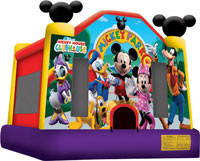 Wiggle Jiggle Jumping Castles Pic 1 - Mickey Mouse Clubhouse