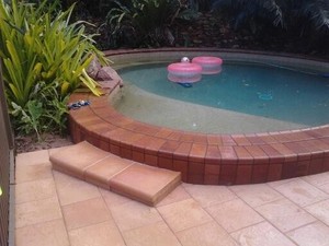 Paving The Way Pic 3 - Clay pavers low maintenance perfect for pool areas