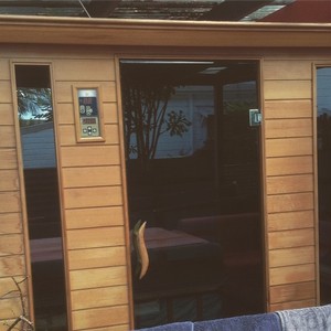 The Wild Fox Acupuncture Clinic Pic 5 - The beautiful infrared Sauna at the Lotus Centre