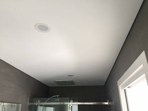 Illawarra Plastering Services Pic 4 - p50 shadow line finish to new bathroom