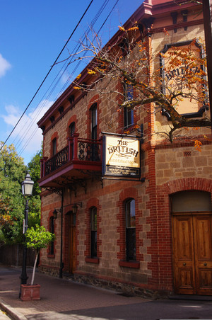 British Hotel Pic 3 - The historic exterior in North Adelaide 10 minutes walk to the Adelaide oval