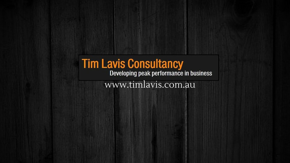 Tim Lavis Consultancy Pic 1