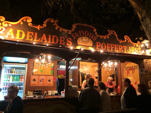 Fringe Benefits Pic 2 - Possibly one of the most popular food stands at the festival