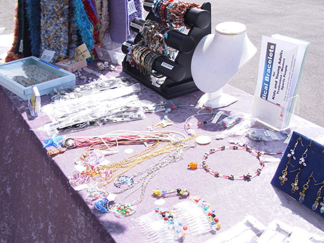 Jen & Kat's Goddess Designs Pic 1 - one of our market stalls