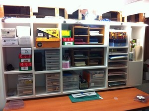 Kactus Engineering Pic 5 - Custom built shelving and storage unit for craft supplies