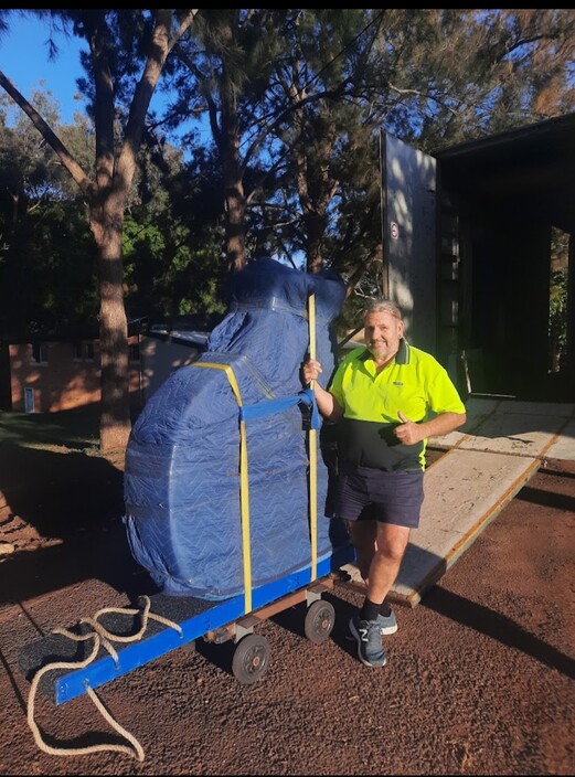 Mid Coast Removals Kempsey Pic 1 - Mid Coast Removals can move almost anything anywhere Baby Grand piano pictured