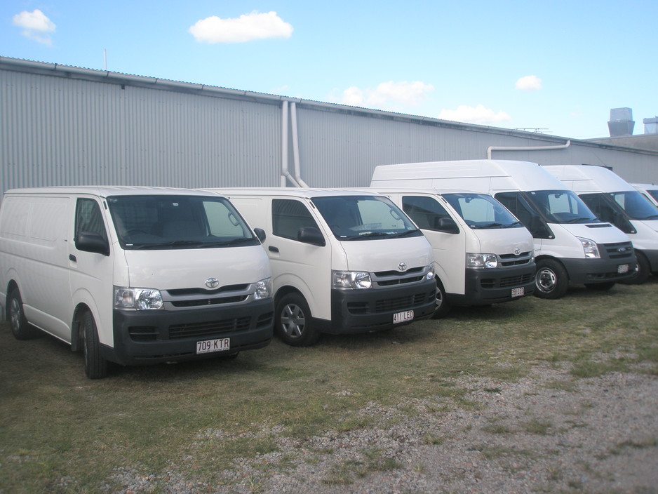 Belmont Transport Pic 1 - just some of the courier division