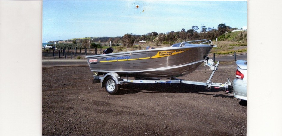 Clifton Springs Boat Hire Pic 1 - Ready to go