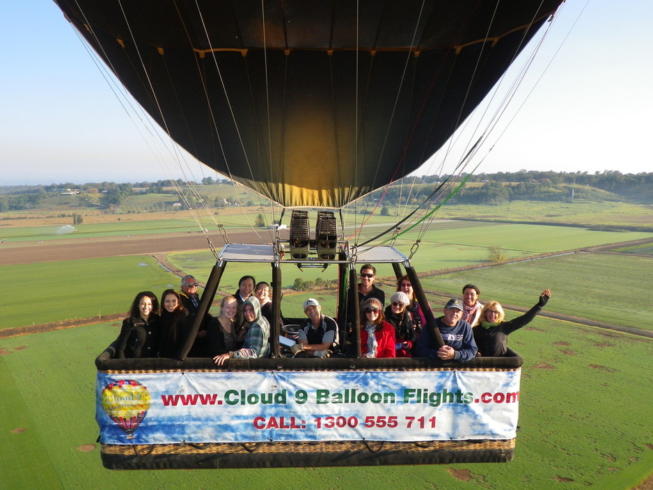 Balloons Cloud 9 Hot air Pic 1 - Spectacular flights over the Hawkesbury Valley