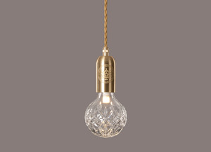 Technica Electrical Pic 3 - Lee Broom award winning brass crystal pendant