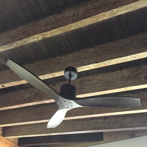 Technica Electrical Pic 4 - Timber ceiling fan