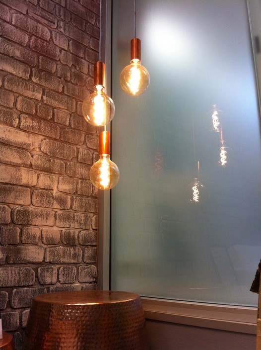 Technica Electrical Pic 1 - Designer copper pendants