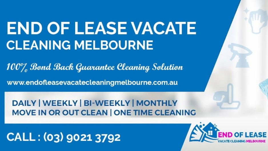 End Of Lease Vacate Cleaning Melbourne Pic 1