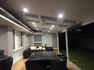 PJB Electrical Pty Ltd Pic 2 - Outdoor down lights fans and heating