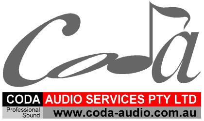 Coda Audio Services Pty Ltd Pic 1 - Professional audio production design hire installation and sales