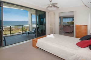 Meridian Alex Beach Apartments Pic 5 - A bed with a view Penthouse apartment