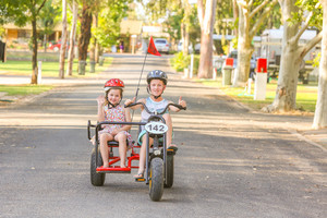 Rivergardens Holiday Park Pic 5 - Rivergardens Holiday Park Mildura Pedal Carts