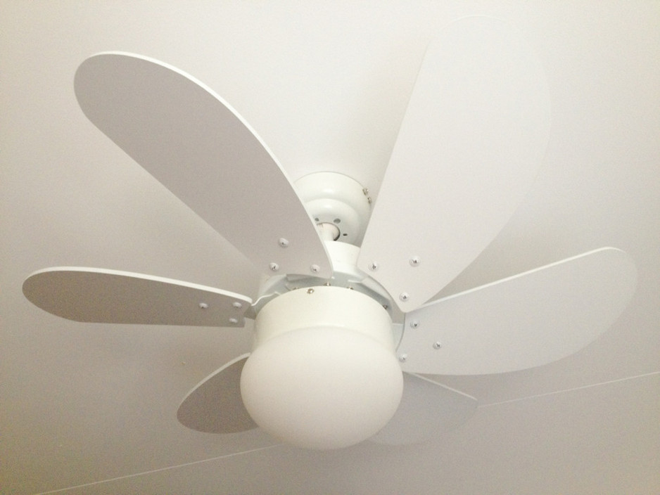 Don Chant Electrics Pic 1 - New 6 blade fan in my sons room thanks to Don Chant Electrics